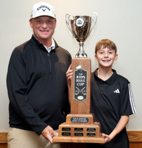 Congratulations to Simon Boyk! Our 2025 Fall Junior Golf League Champion!